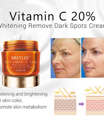 BREYLEE Vitamin C Cream VC Whitening Face Repair Fade Freckles Remove Dark Spots