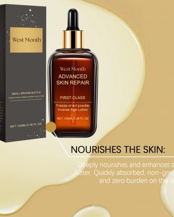 WEST MONTH Facial Repair Essence Brightens Skin Tone Moisturizing and Tightening