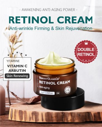 VIBRANT GLAMOUR 30g Retinol Face Cream Anti-aging Anti-oxidant Reduce Fine Lines Firming