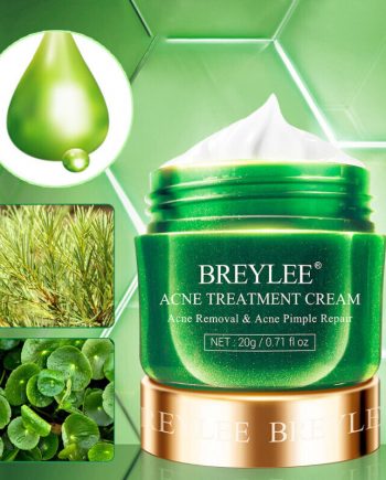 BREYLEE Acne Treatment Cream Anti Acne Face Cream Pimple Removal Spots Oil